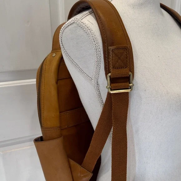 Rawlings Leather Backpack - Brown - Picture 3 of 11